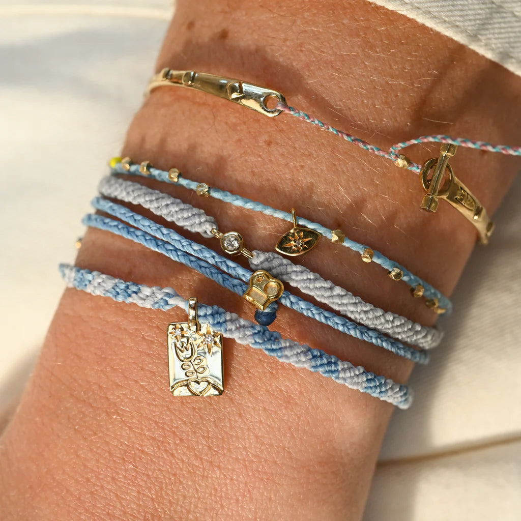 Scosha Diamond Eye Charm Bracelet