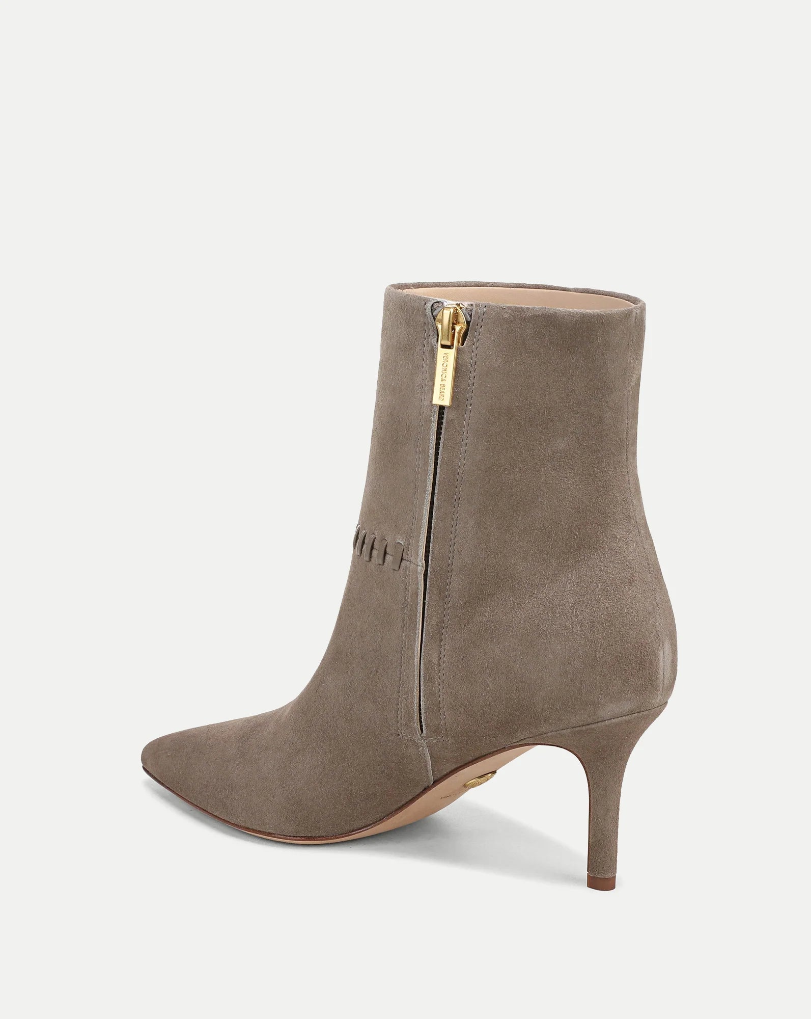 Veronica Beard Lisa 70 whipstitch ankle boot