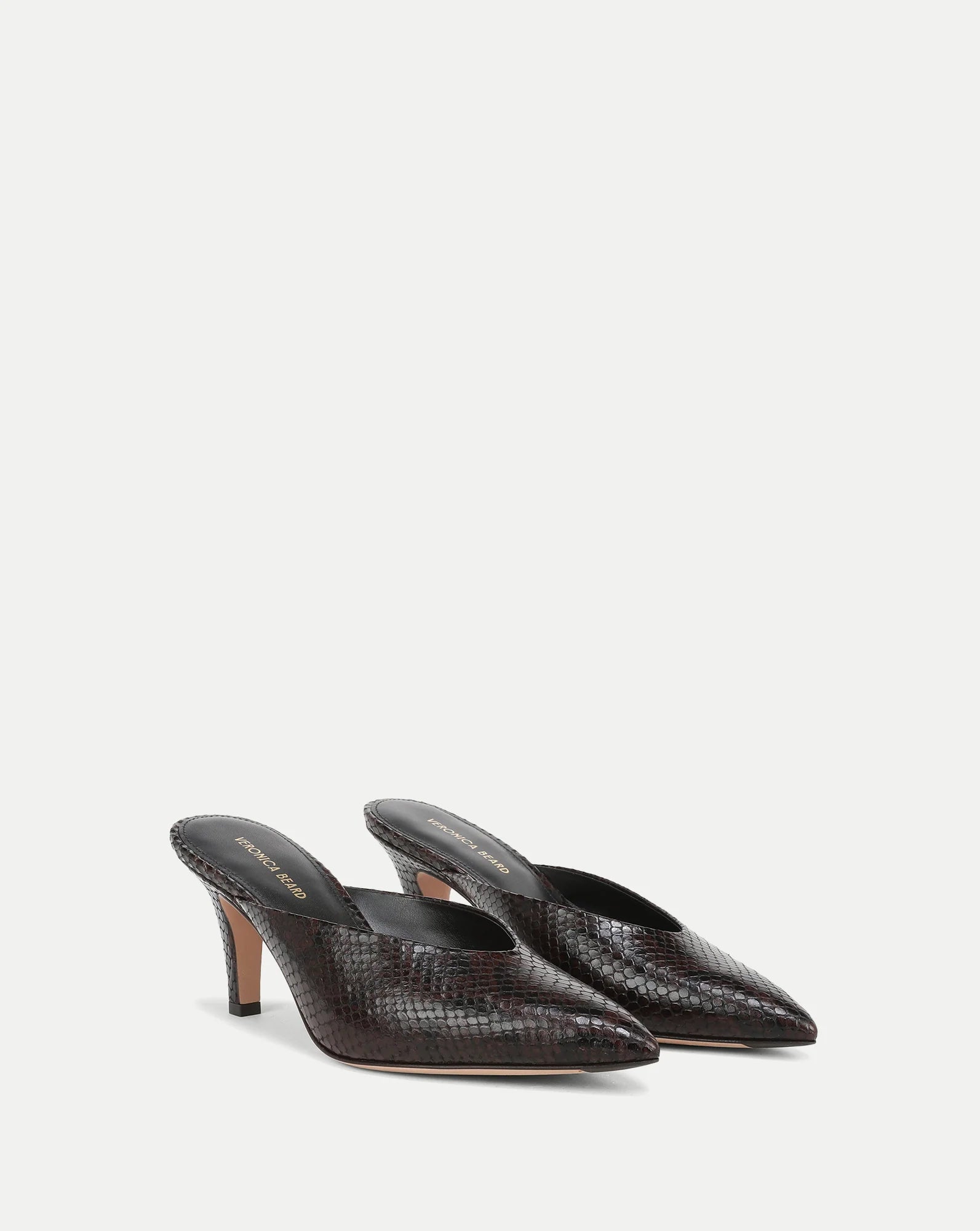 Veronica Beard Python Mule