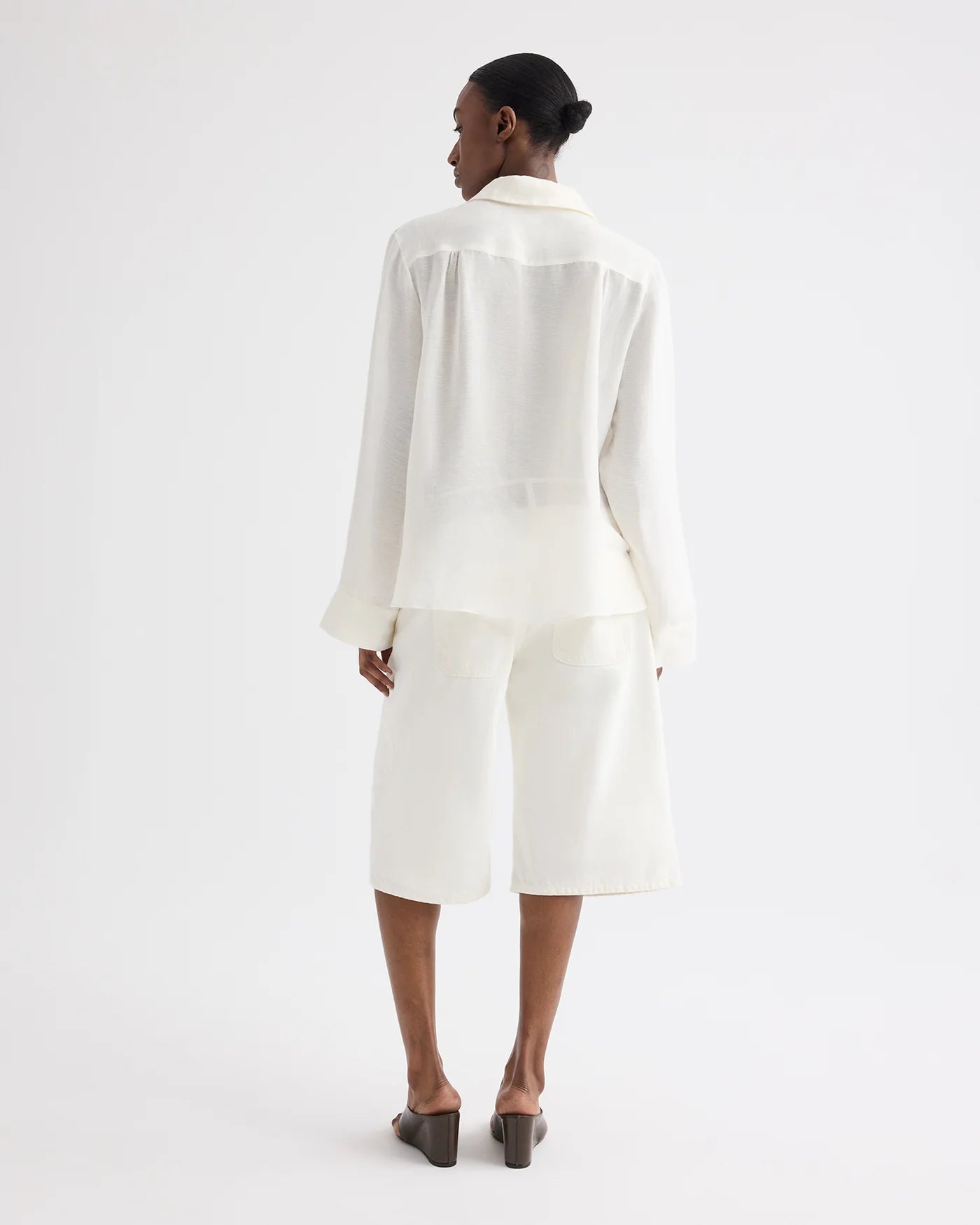 TWP Deep V Relaxed Shirt