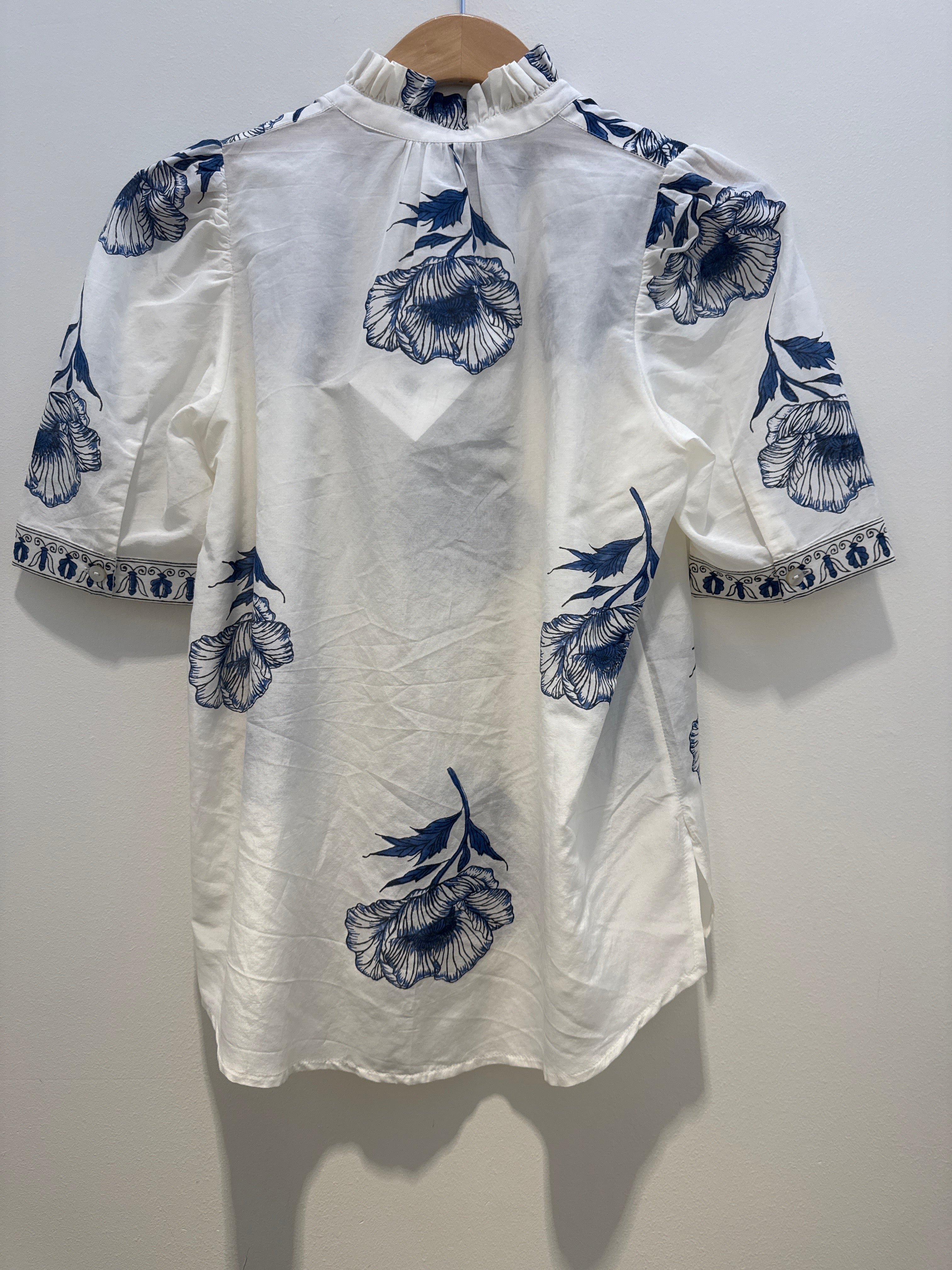 Alix of Bohemia Winnie Indigo Poppy Shirt