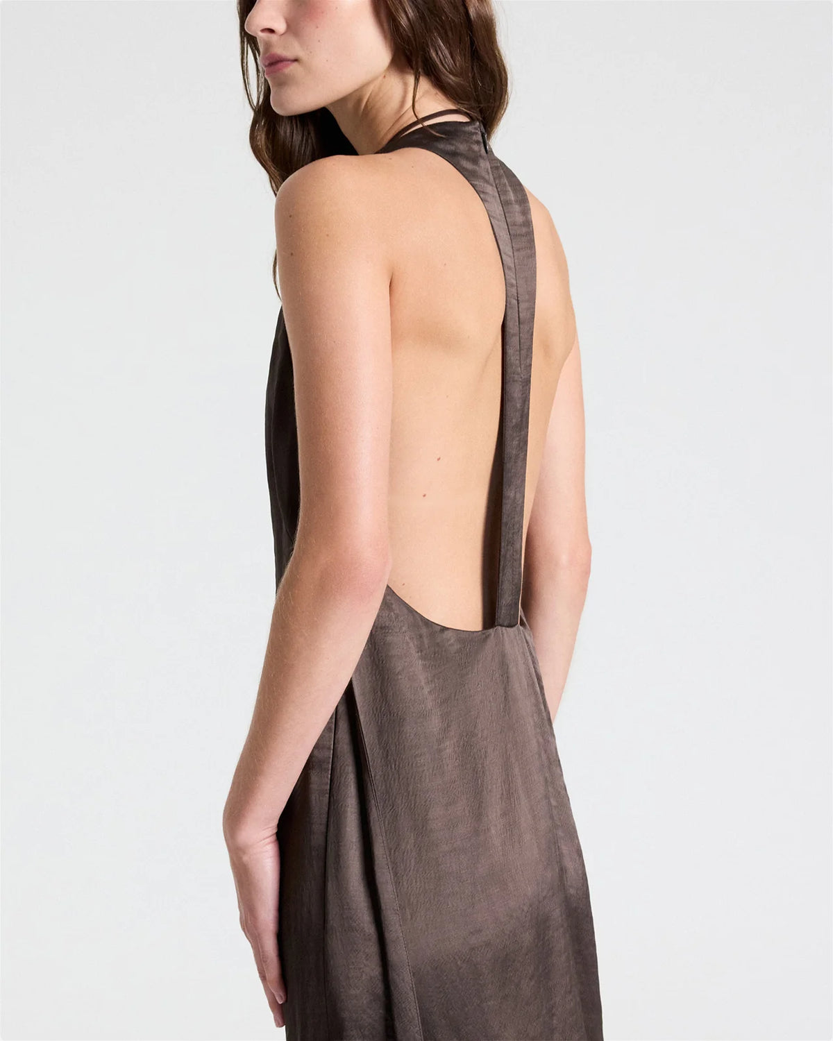 TWP T-Back Train Gown
