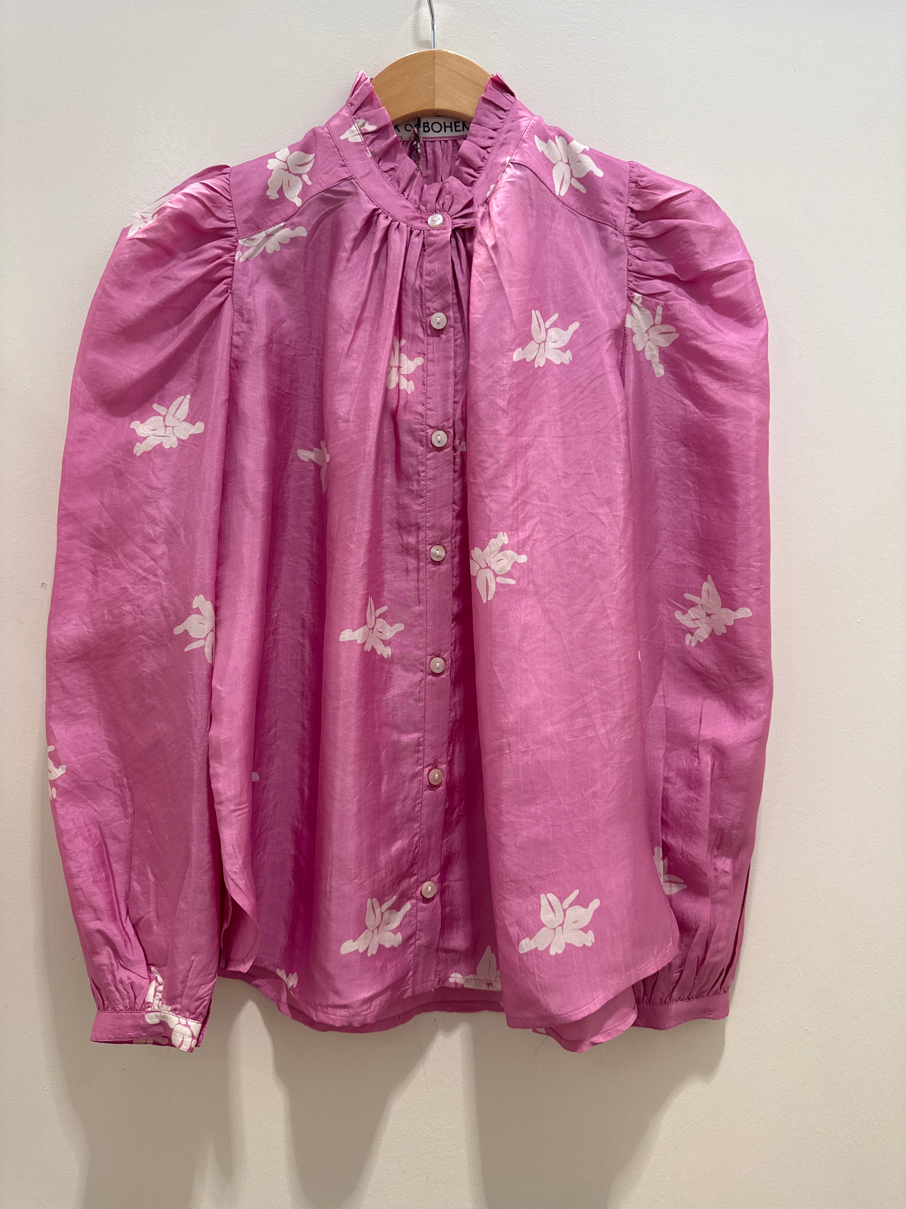 Alix of Bohemia Annabel Pink Jasmine Shirt
