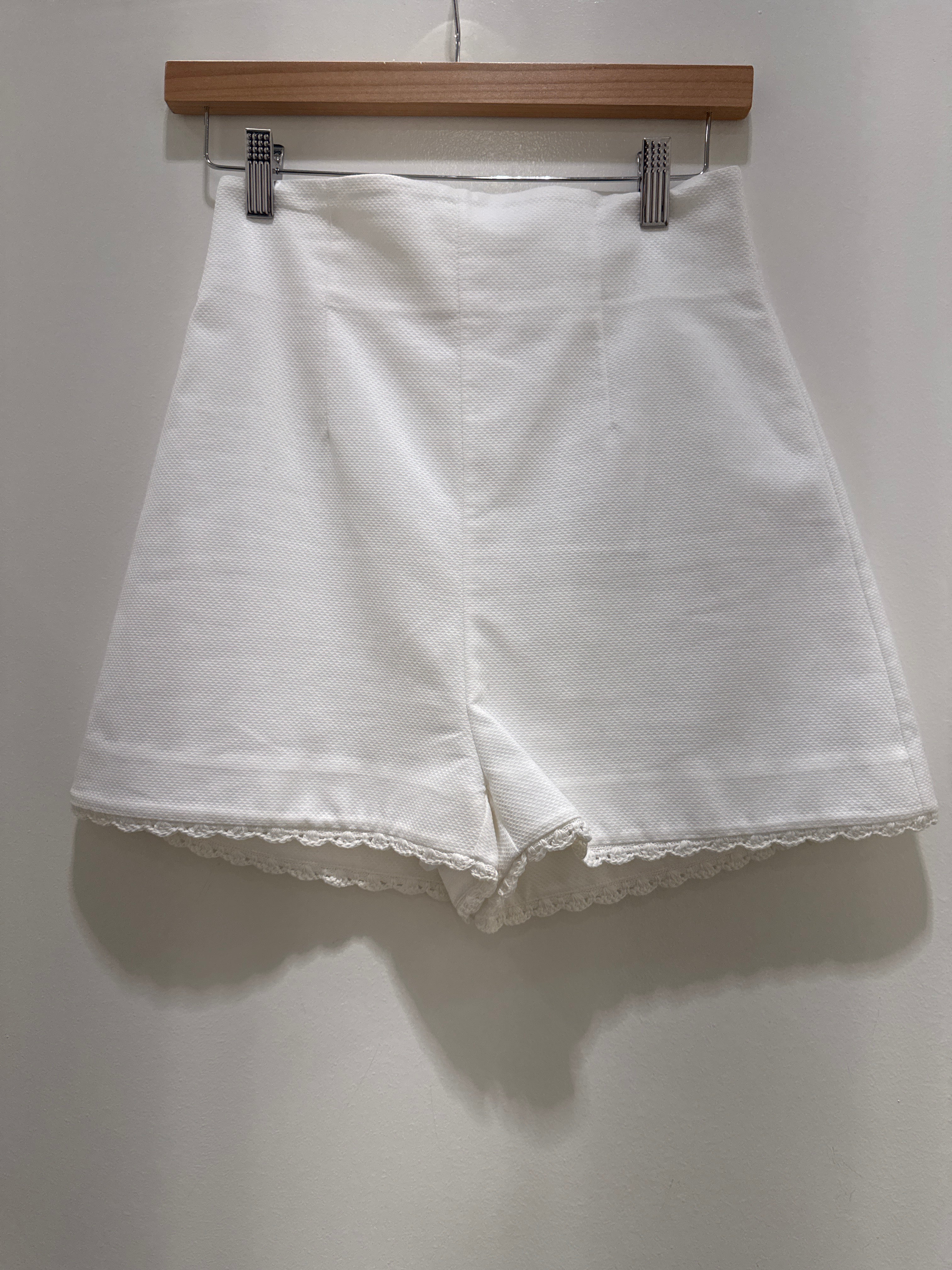 Zimmermann Maxine Crochet Trim Short