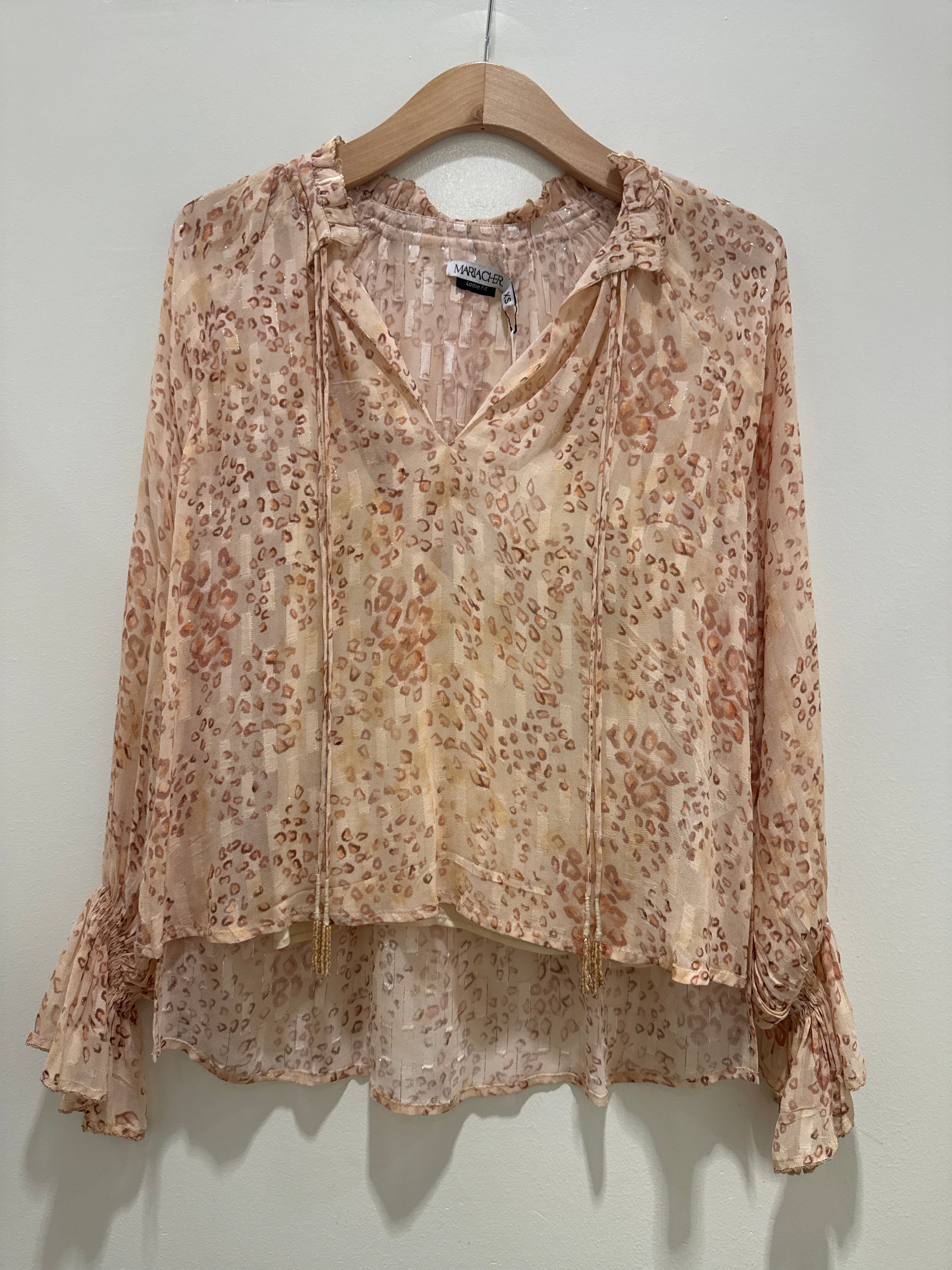Maria Cher Corrientes Klimt Blouse