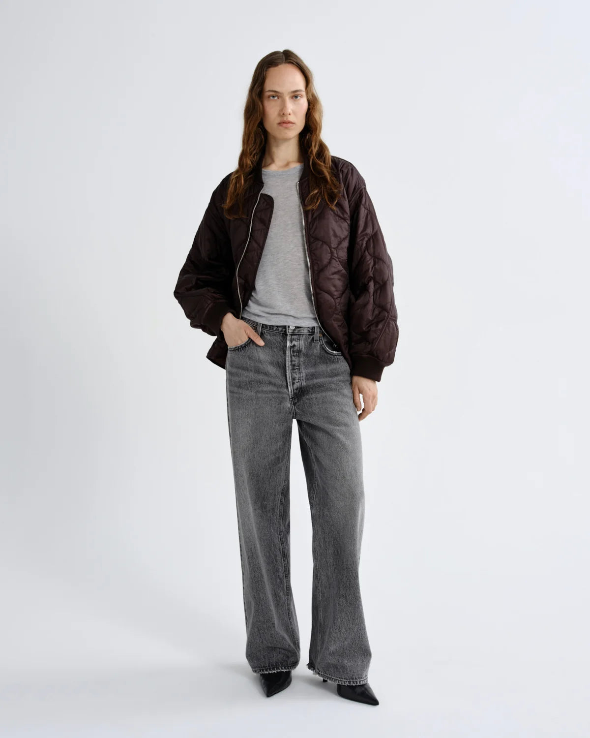 Agolde Isla Quilted Jacket