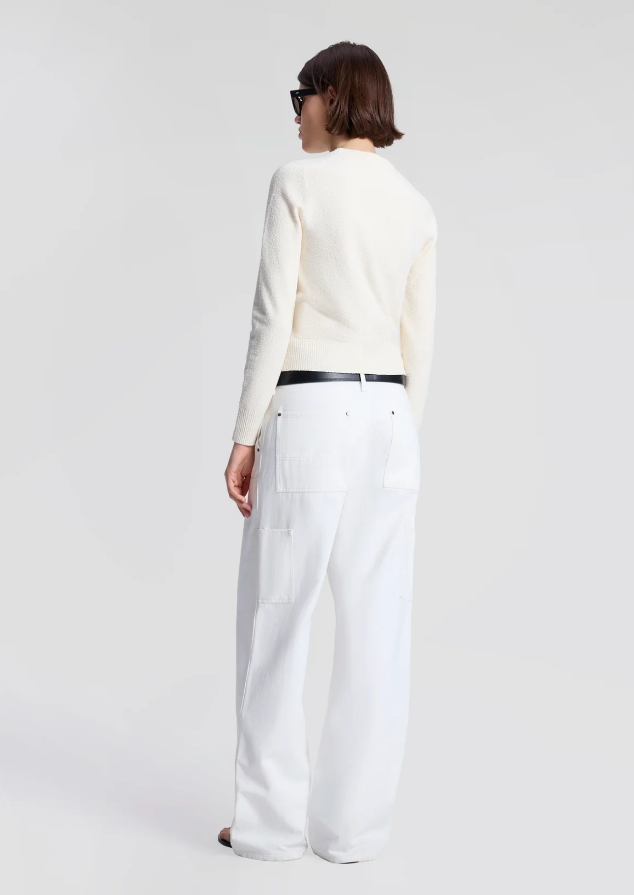 ALC Bradley Cotton Boucle Sweater