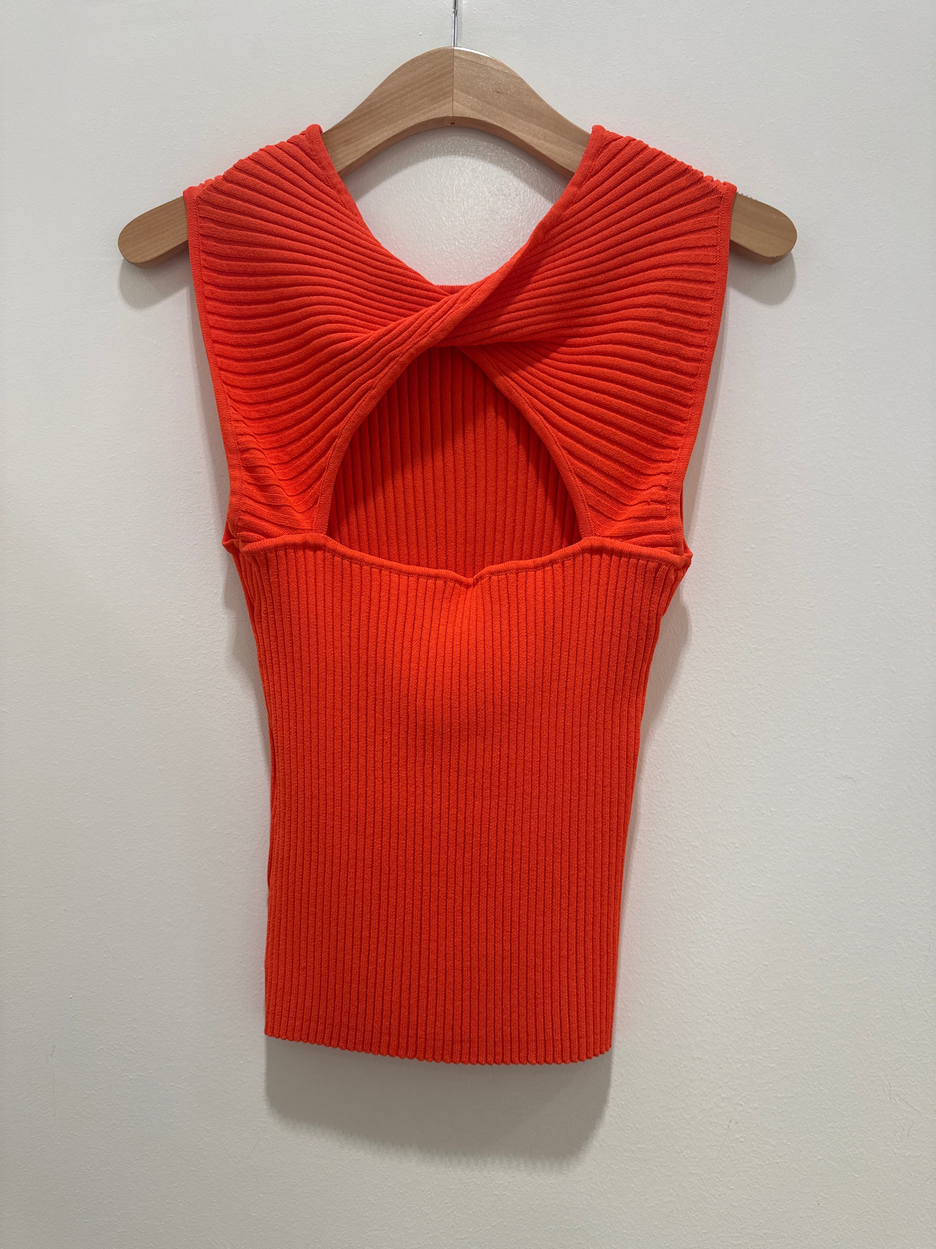 Autumn Cashmere Twisted Back Tank