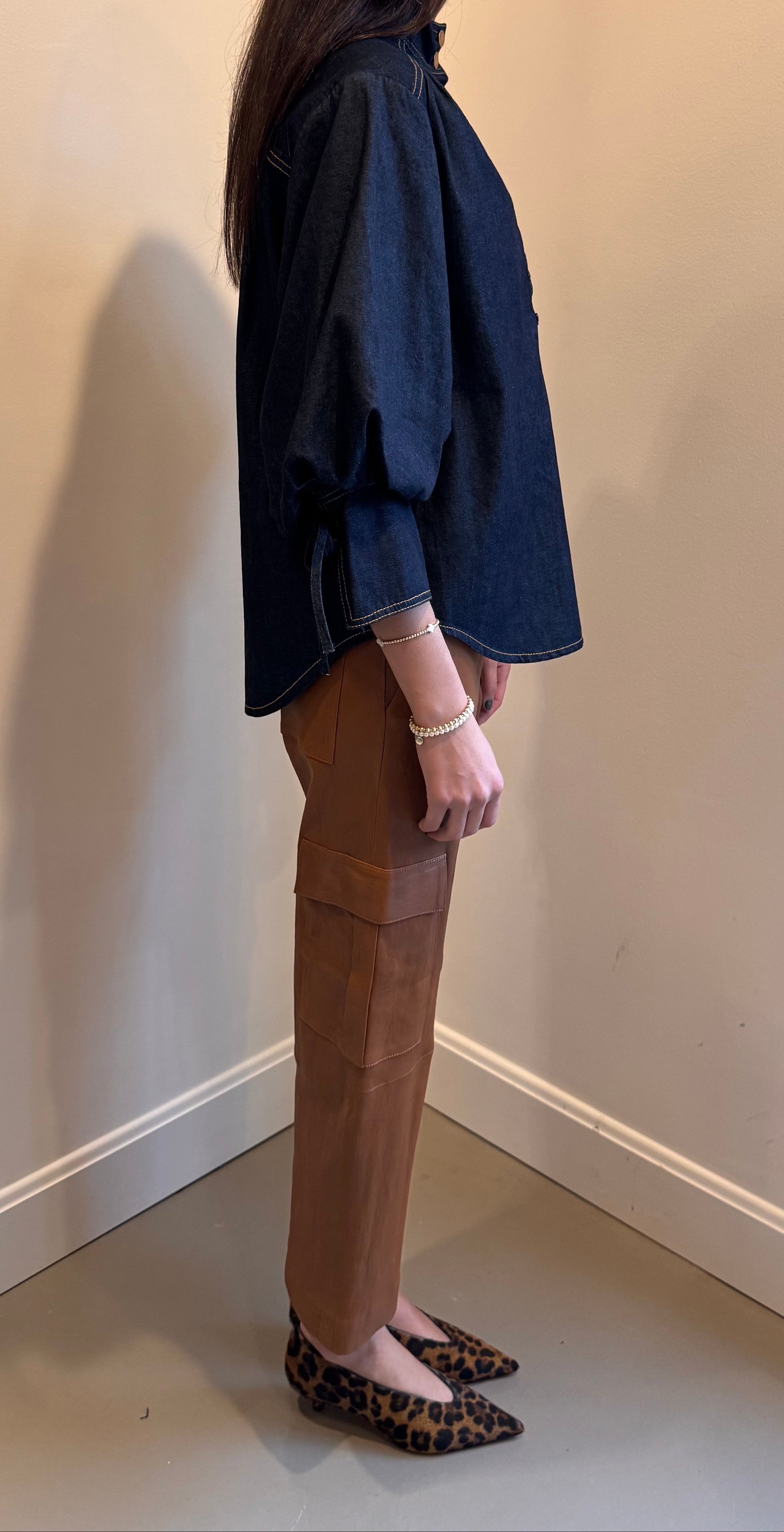 Zimmermann Denim Billow Shirt