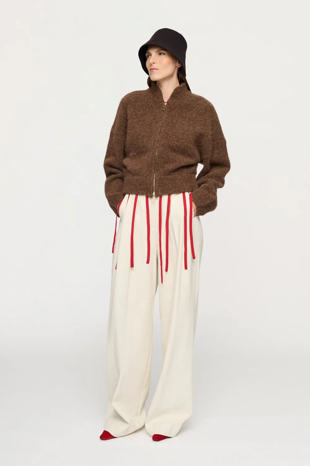 Clea Archer Fluffy Bomber