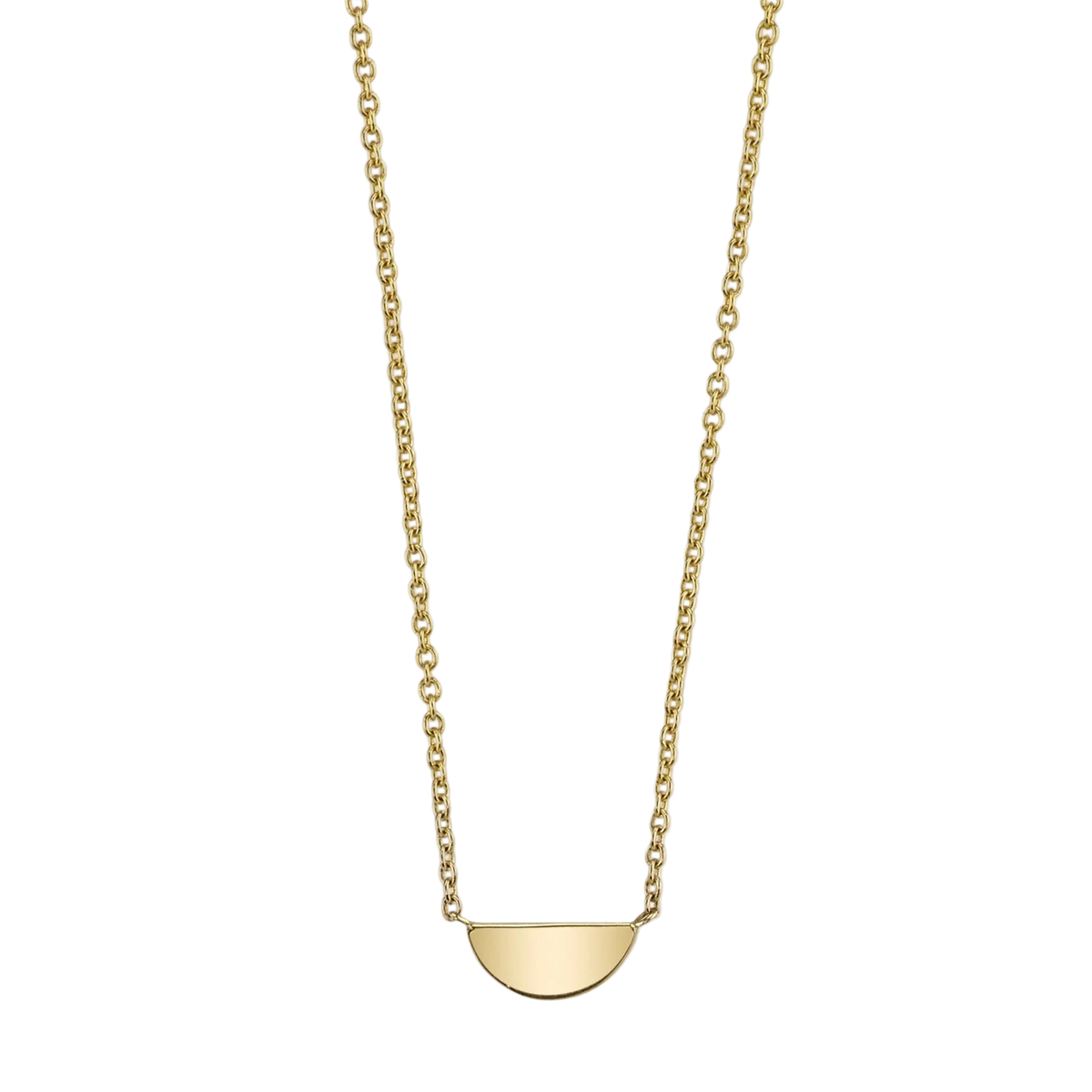 Carrie Hoffman 16" Half Moon Necklace