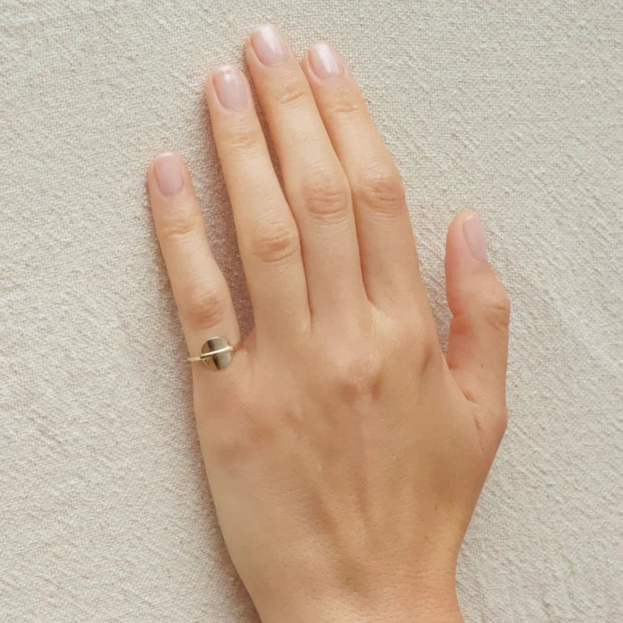 Carrie Hoffman Small Disc Ring