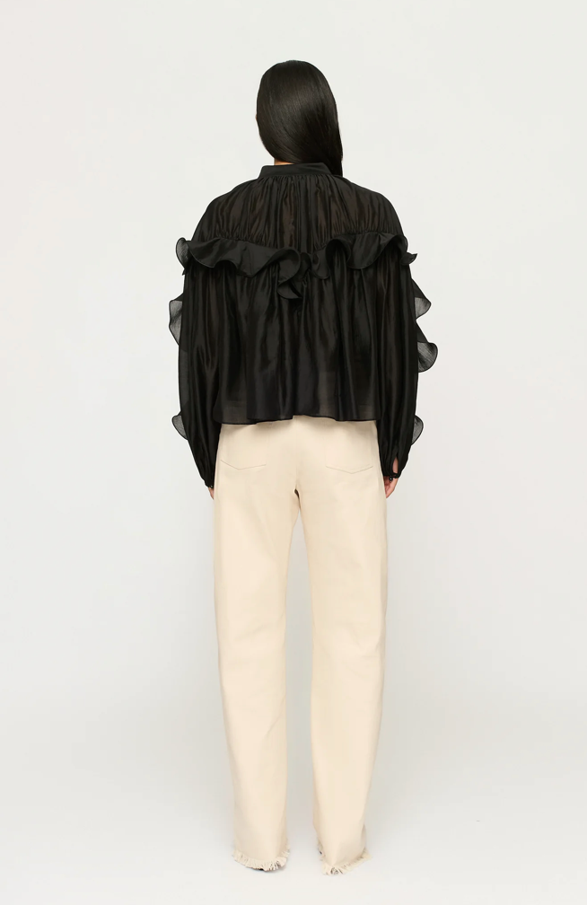 Clea Aprile Flounce Shirt