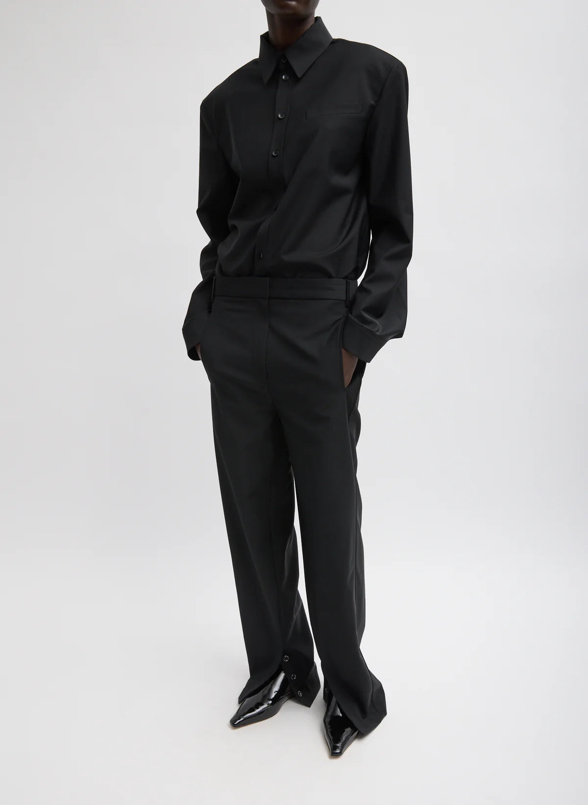 Tibi Recycled Tropical Wool Jules Trouser