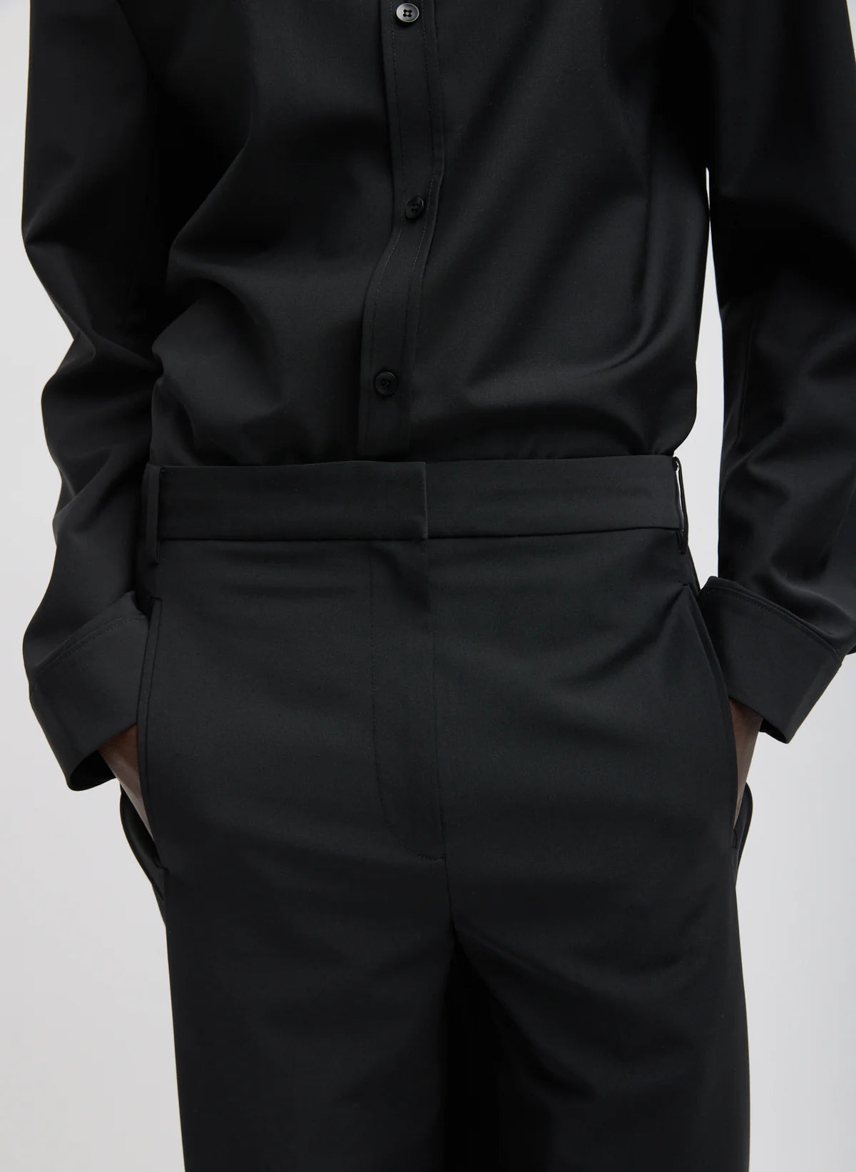 Tibi Recycled Tropical Wool Jules Trouser