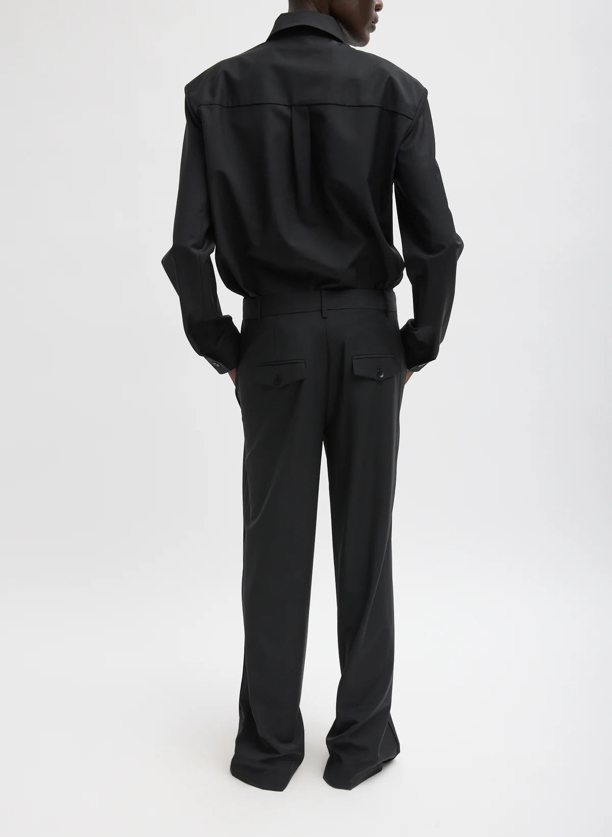 Tibi Recycled Tropical Wool Jules Trouser