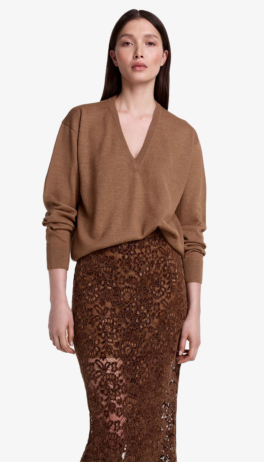 Smythe Boyfriend V-neck Sweater