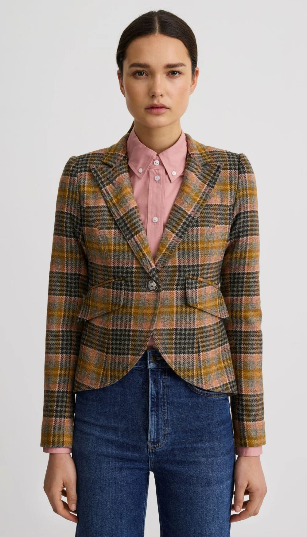 Smythe One Button Blazer