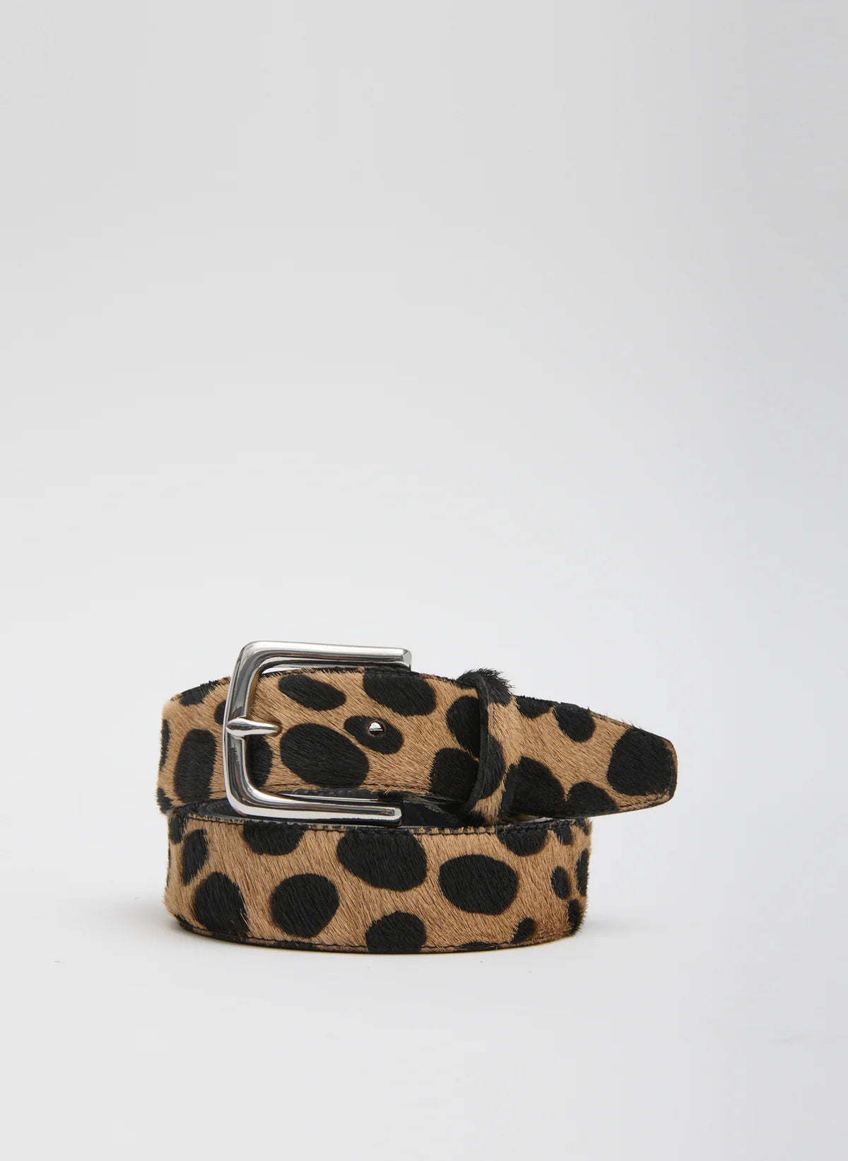 Tibi Classic Ponyhair Leather Belt