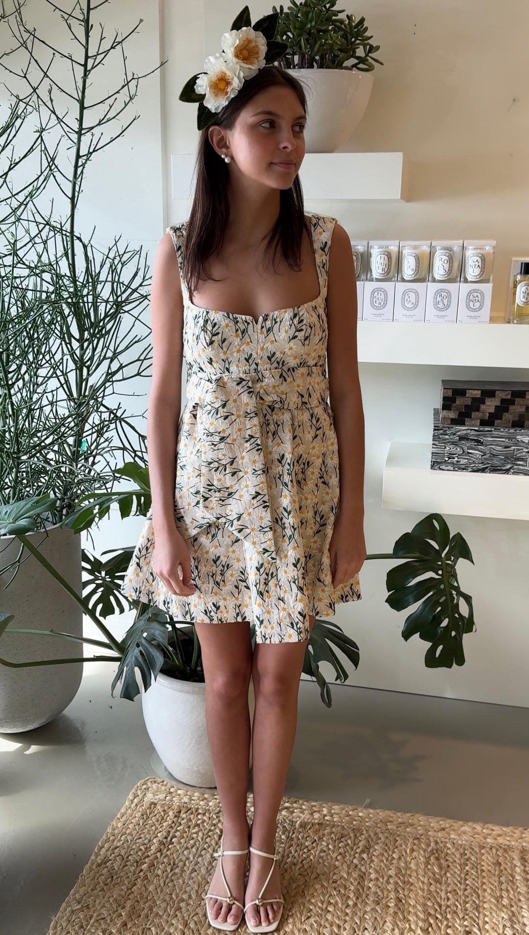 Tiffany Woodard Anemone Fascinator