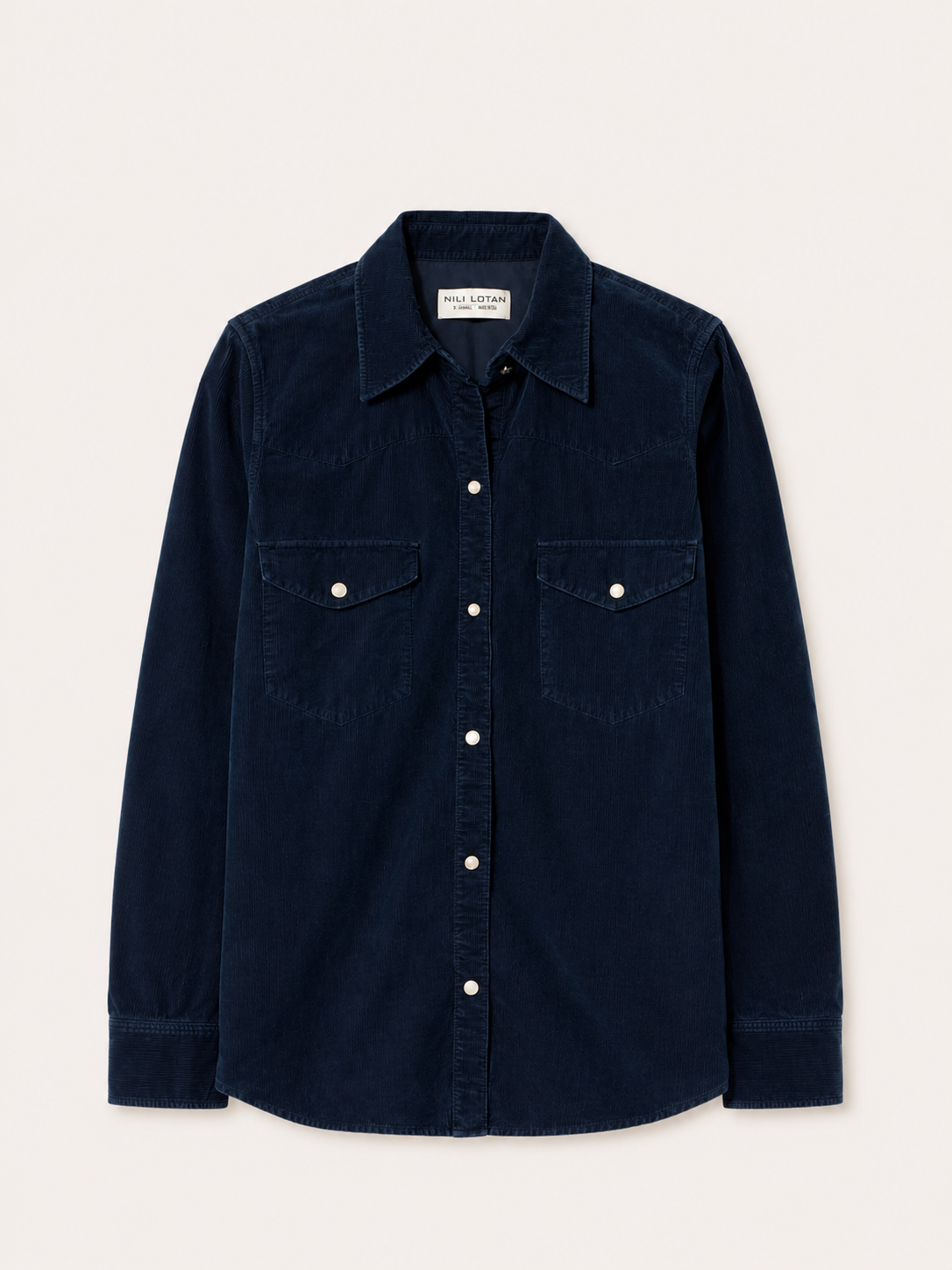 Nili Lotan Travis Corduroy Shirt