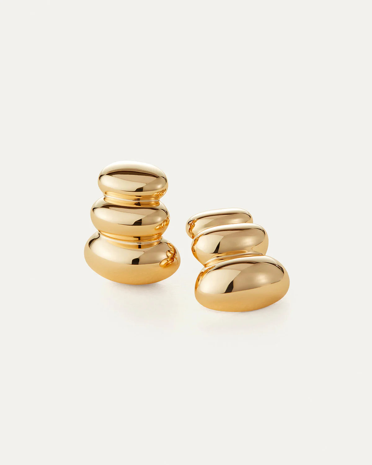 Jenny Bird Non-Stop Earrings in Gold