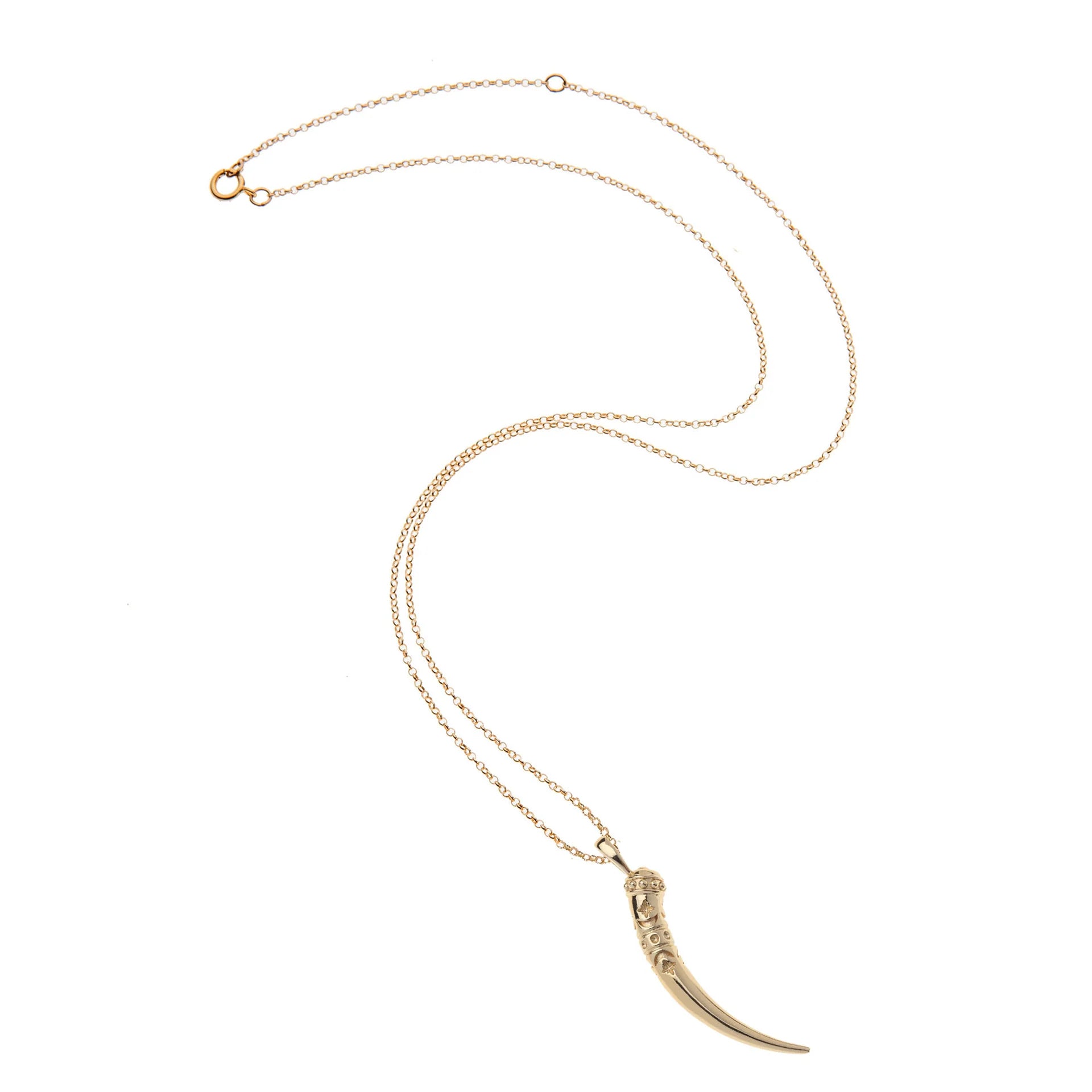 Jane Win Protect Large Tusk Pendant