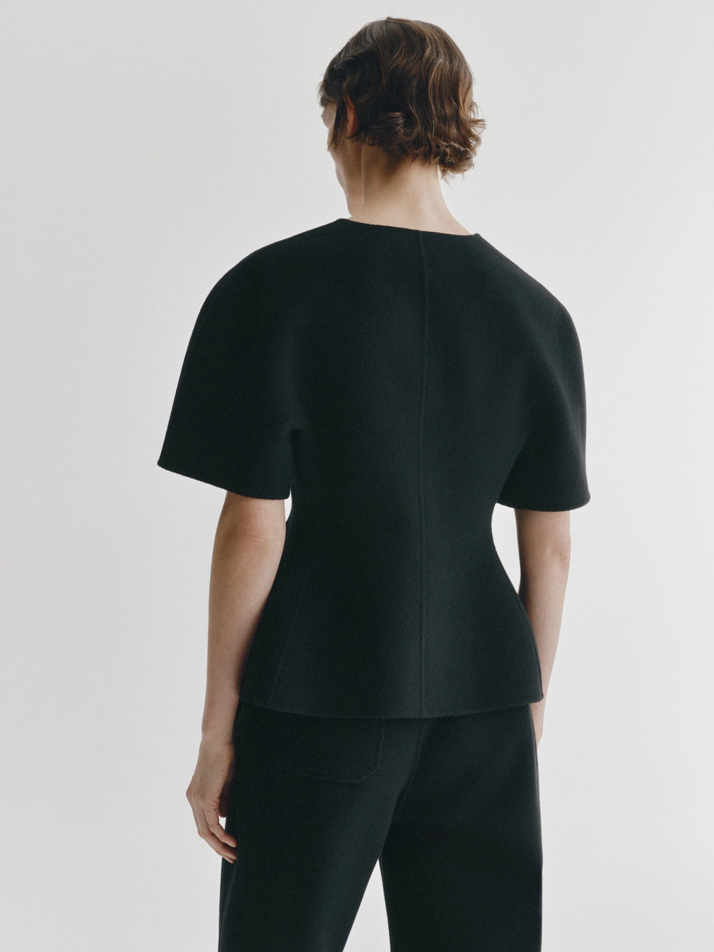 Lisa Yang Double V Neck Top