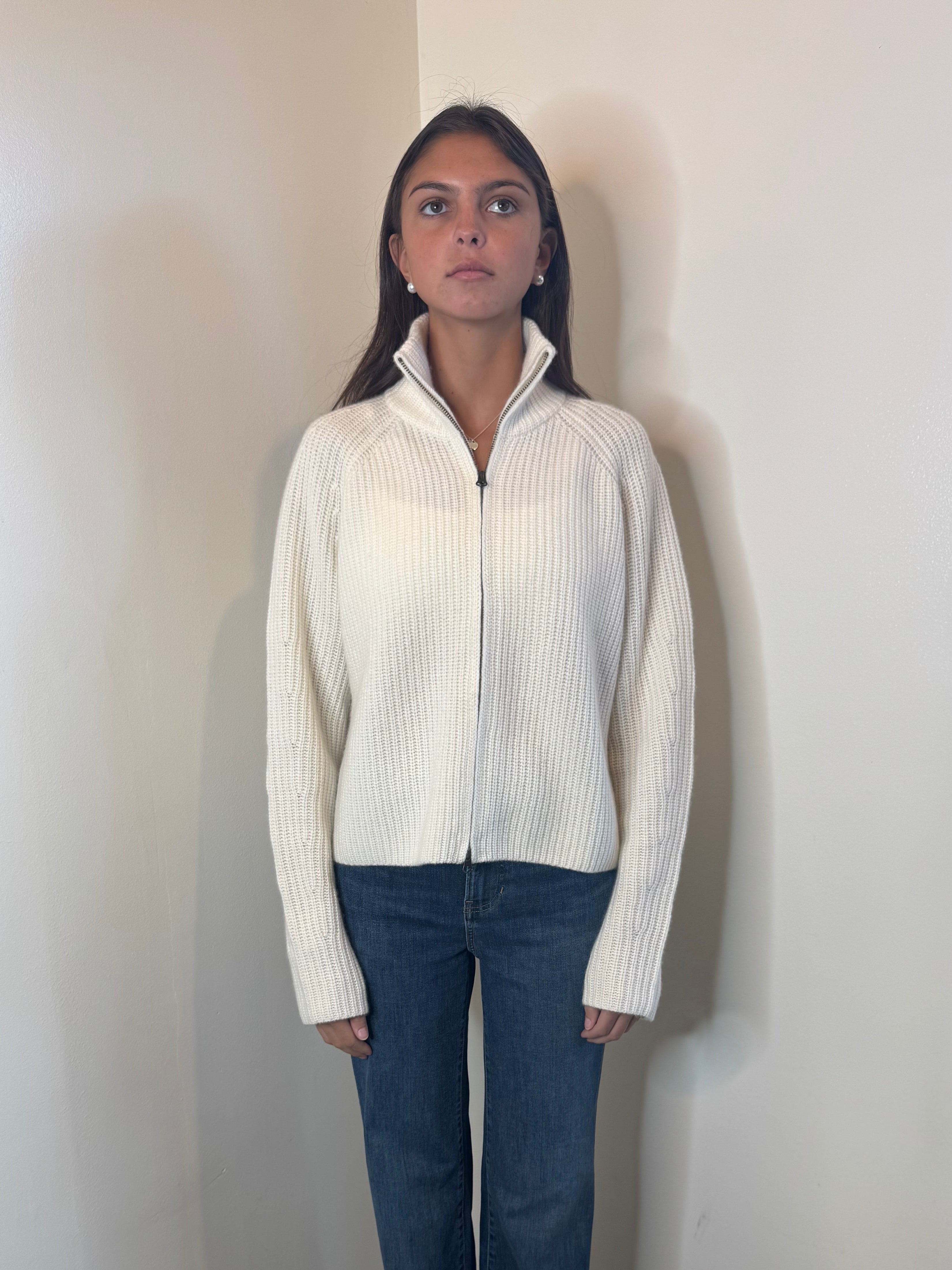 Lisa Yang Sadie Zip Cardigan