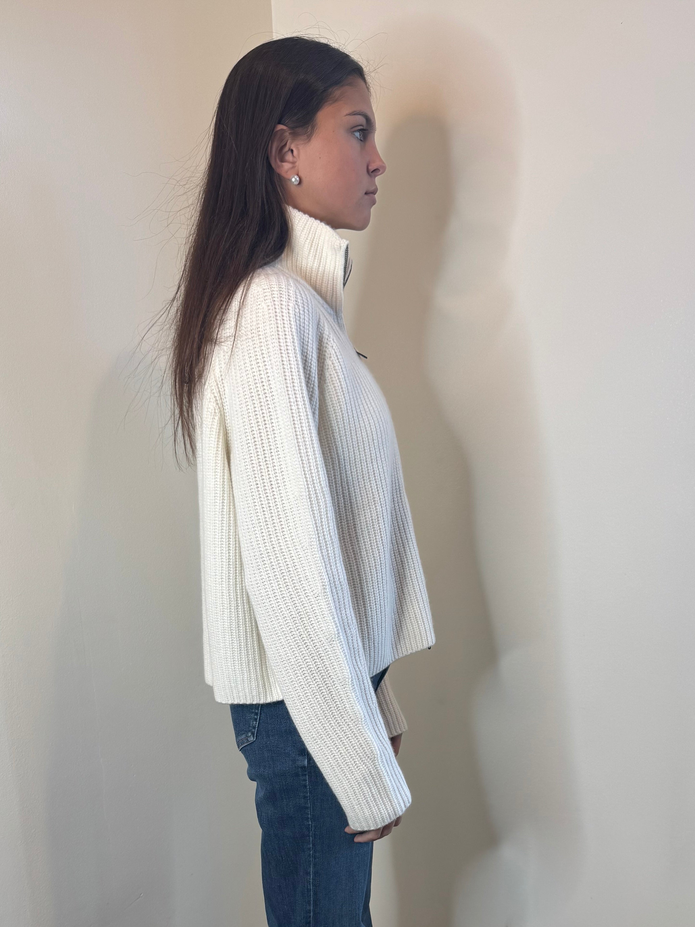 Lisa Yang Sadie Zip Cardigan