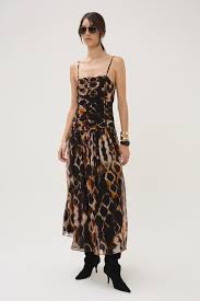 Maria Cher Fleetwood Jackie Midi Dress