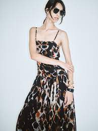 Maria Cher Fleetwood Jackie Midi Dress