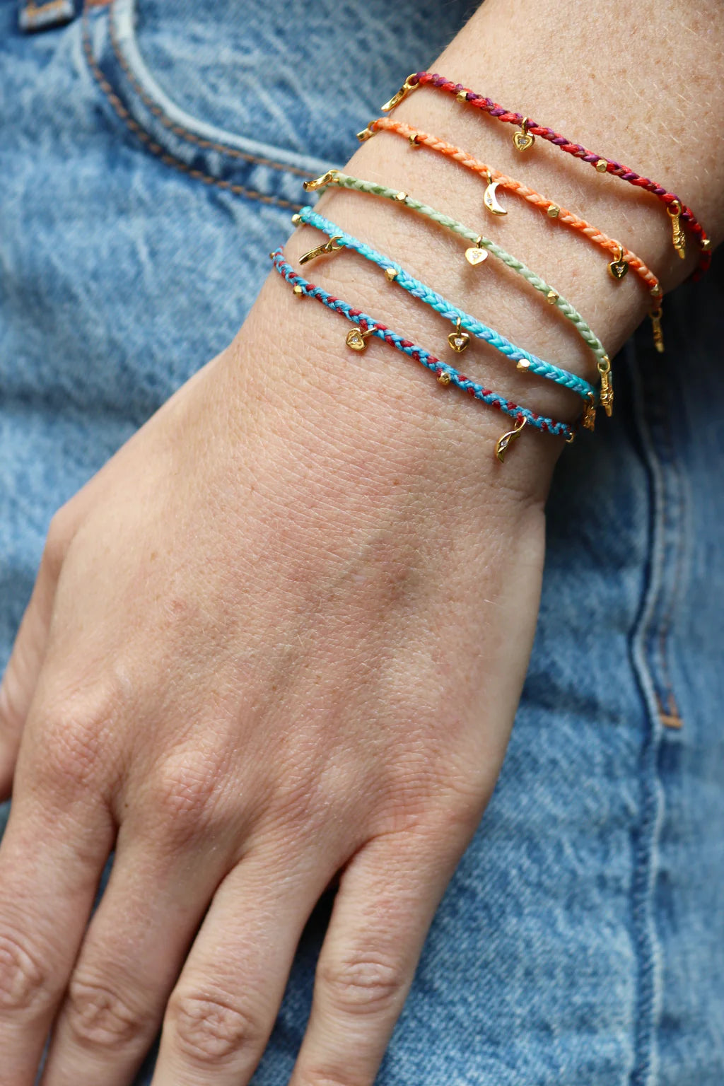 Scosha Mini Celestial Charms Bracelet