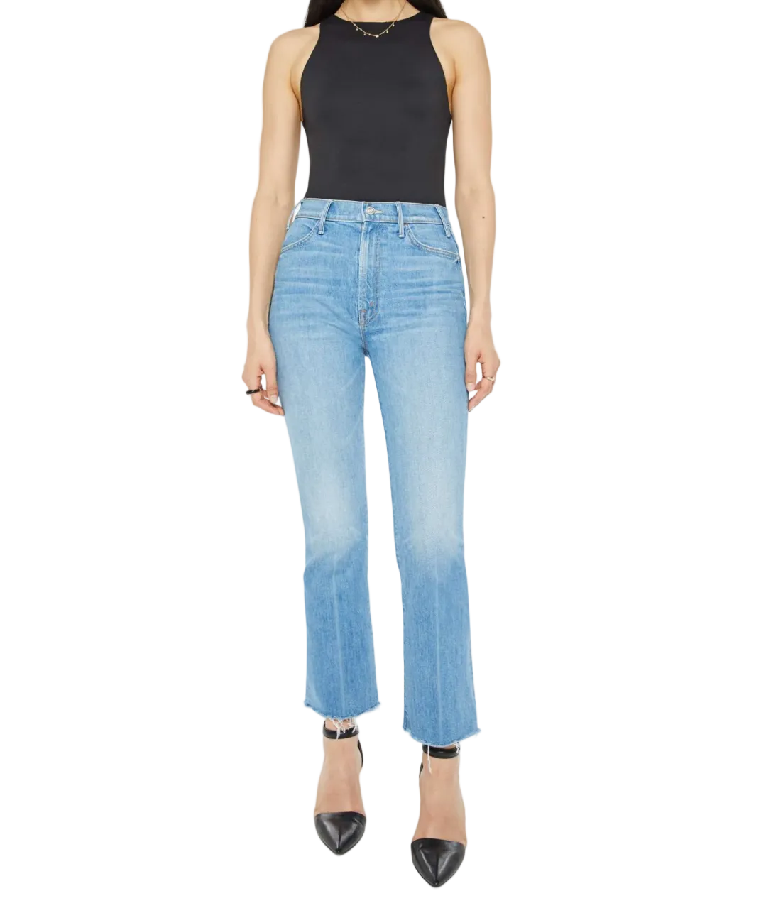 Mother Denim The Hustler Ankle Fray