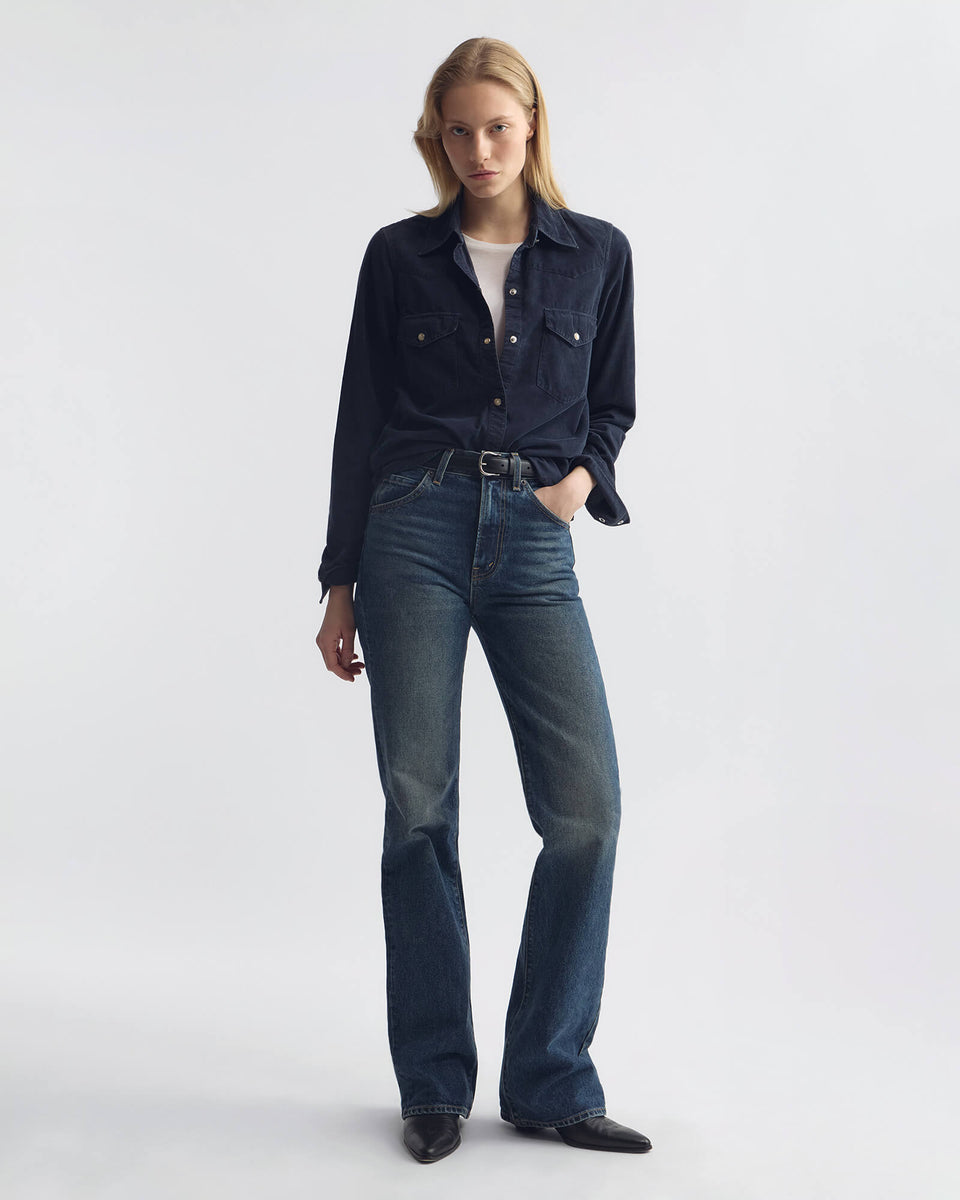 Nili Lotan Travis Corduroy Shirt
