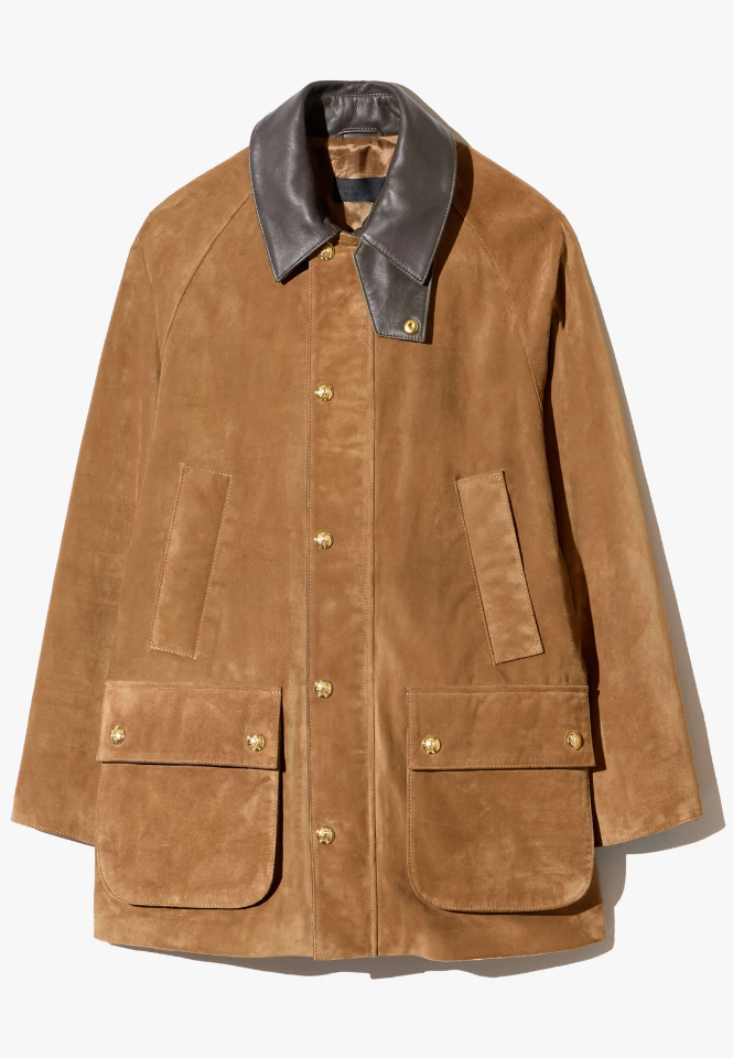 Nili Lotan Kedem Suede Parka