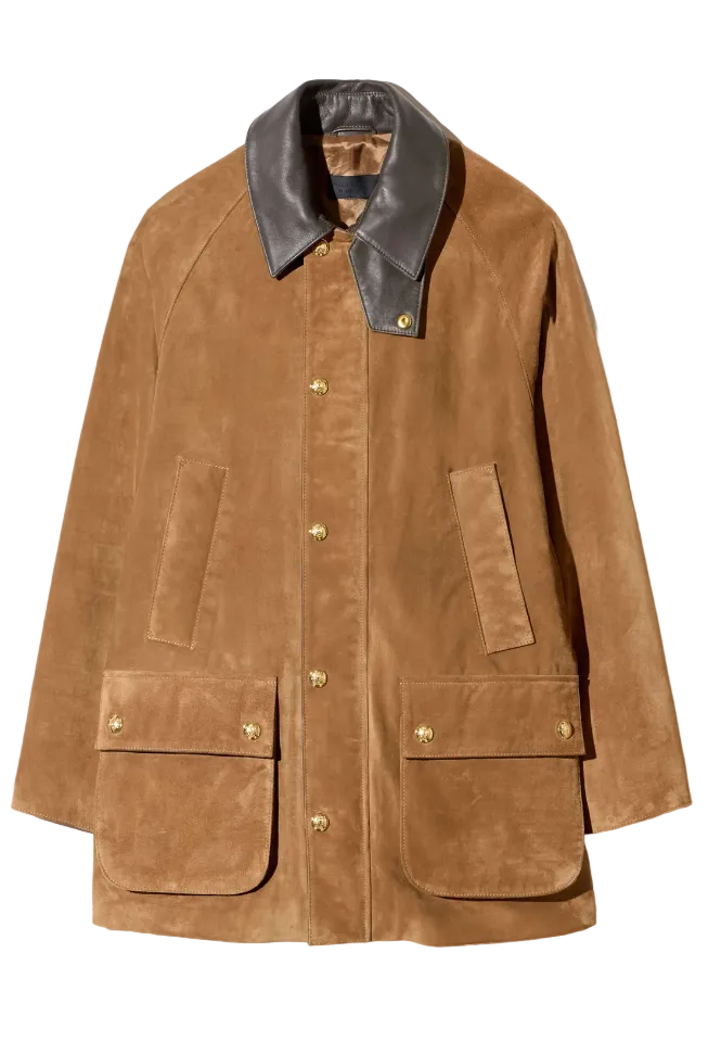 Nili Lotan Kedem Suede Parka