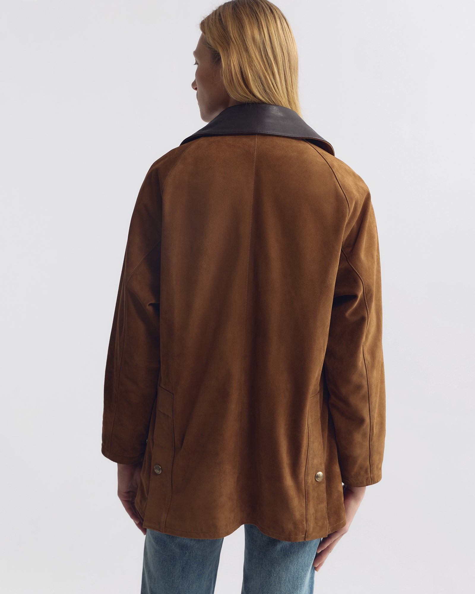 Nili Lotan Kedem Suede Parka