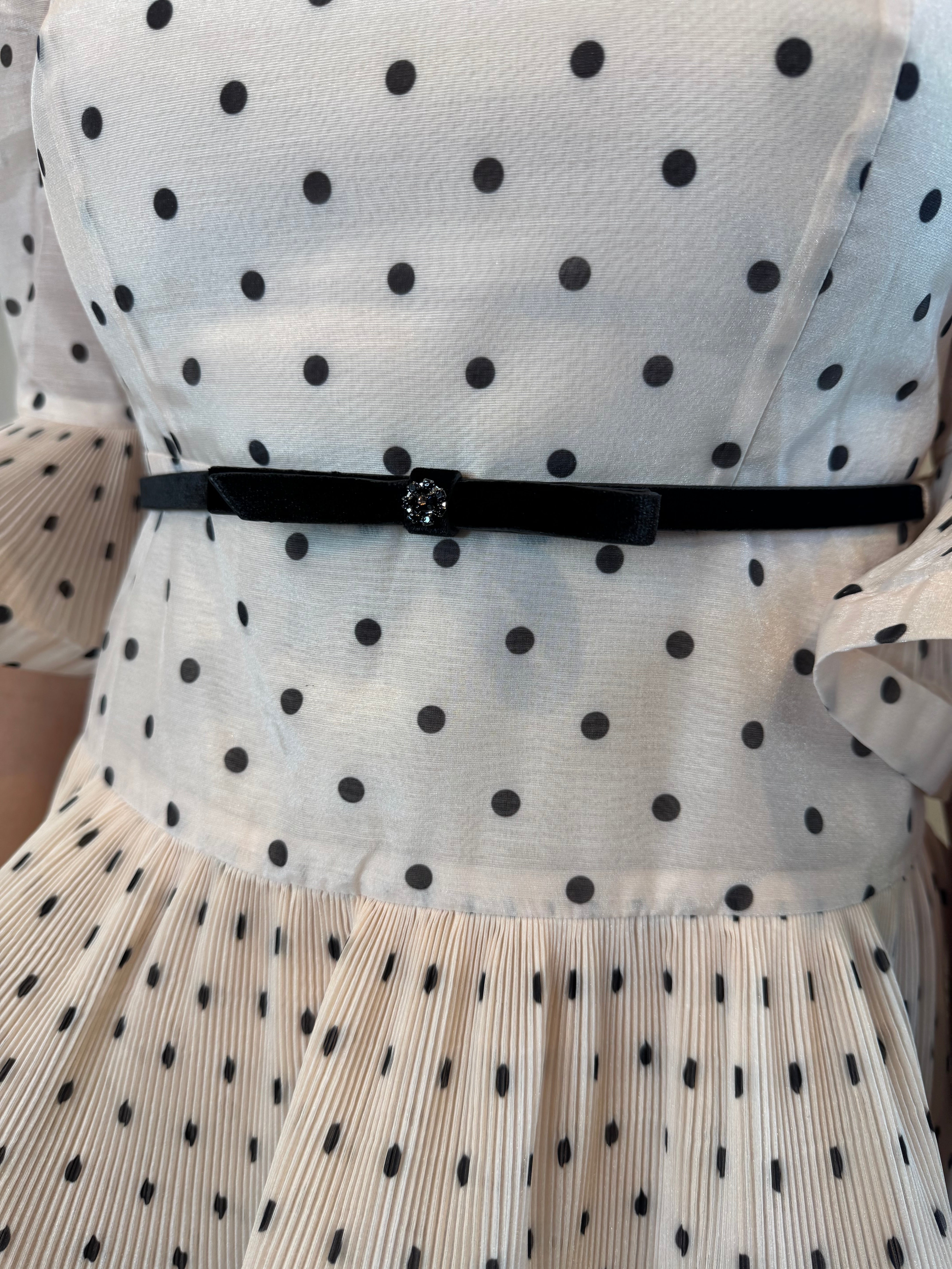 Zimmermann Pleated Sleeved Mini Dress