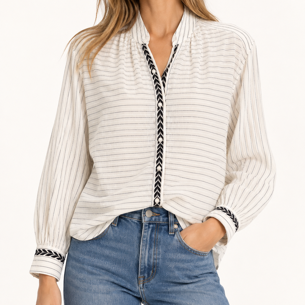 Alix of Bohemia Kiki Sea Salt Shirt