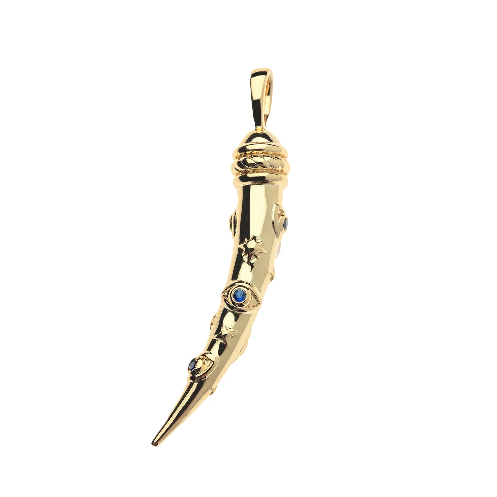 Jane Win PROTECT Ancient Eye Tusk Pendant