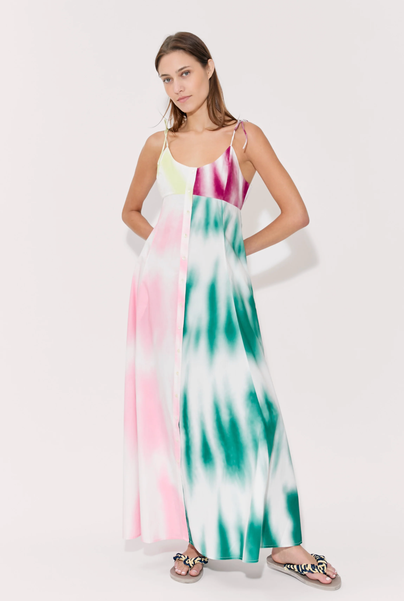 Rosie Assoulin High Garden Maxi Dress