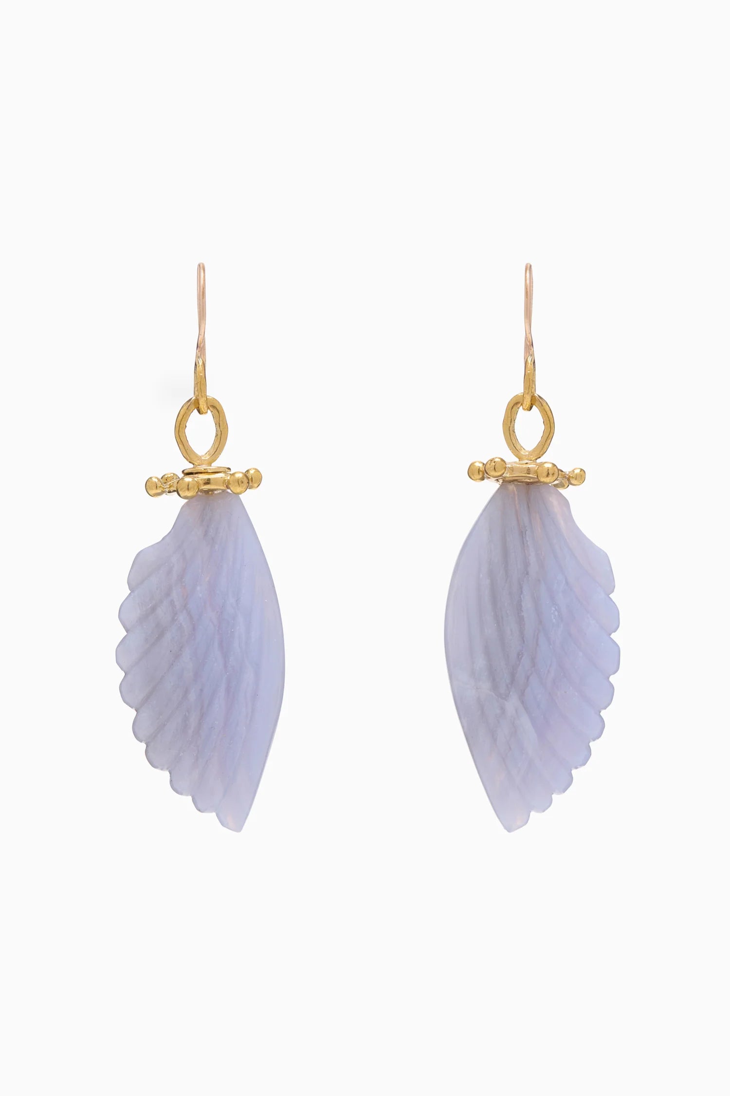 Ulla Johnson Small Wing Stone Drop Earrings