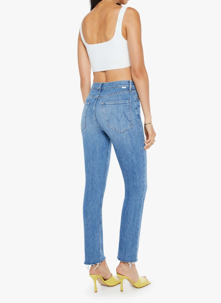 Mother The Pixie Dazzler Ankle Fray