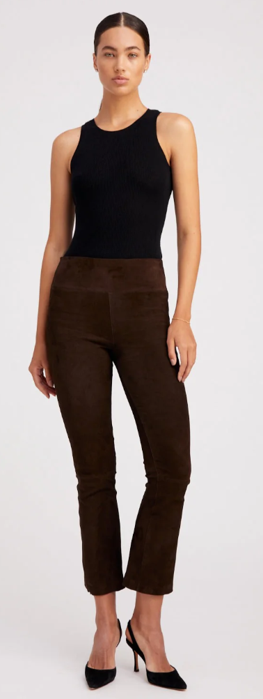 SPRWMN Suede Ankle Flare