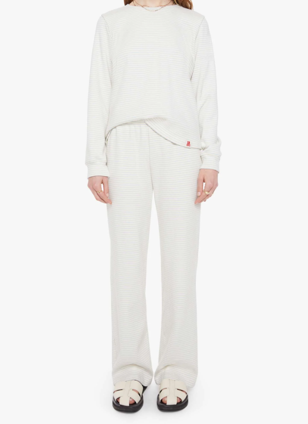 Mother Denim Long Sleeve Boxie Goodie Goodie