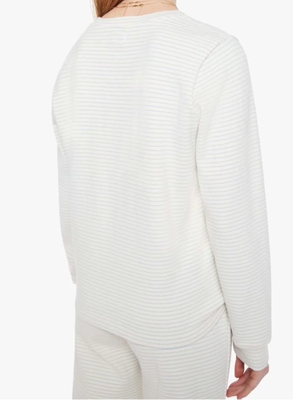 Mother Denim Long Sleeve Boxie Goodie Goodie