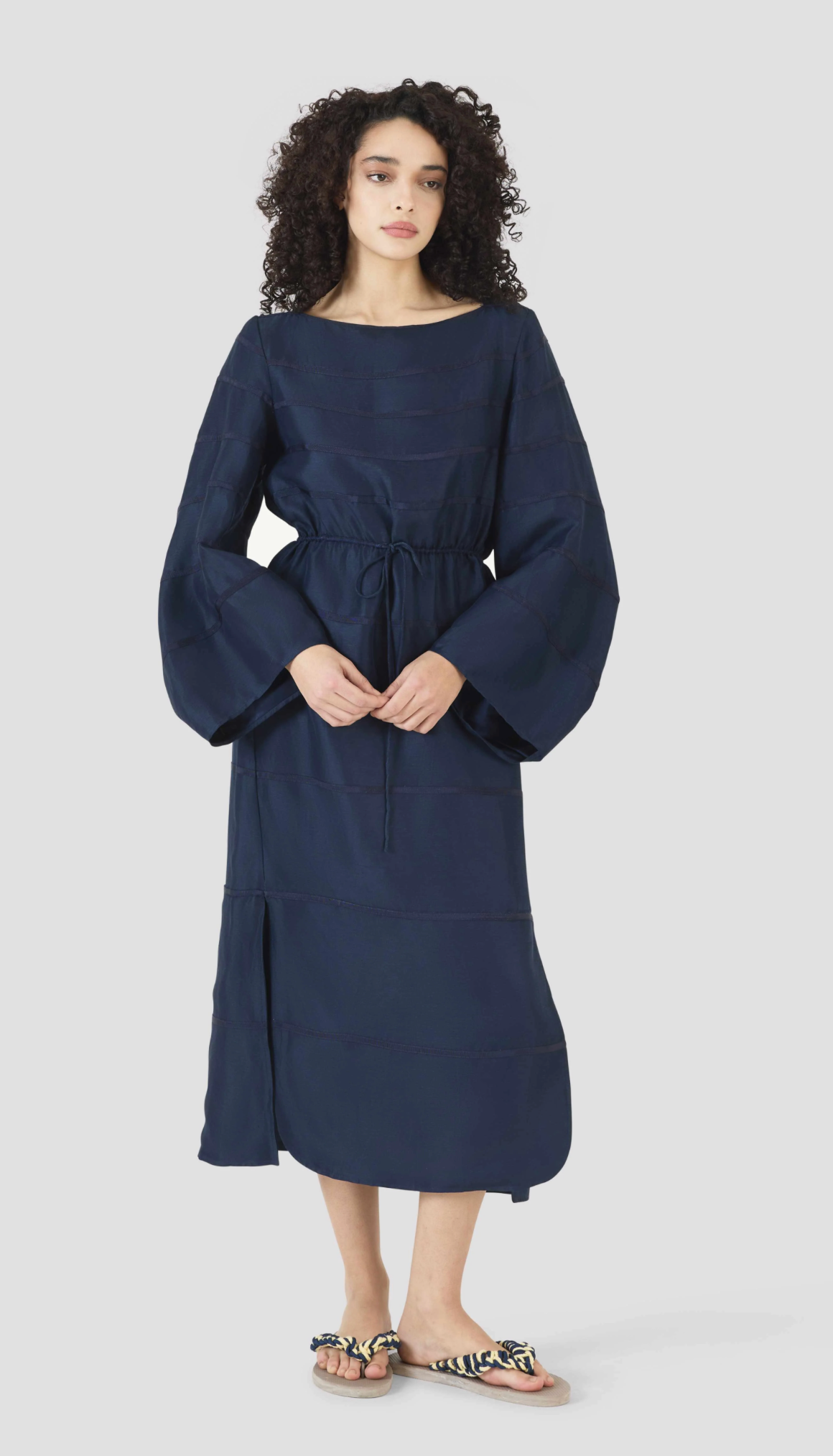 Rosie Assoulin Ribbon Caftan Dress