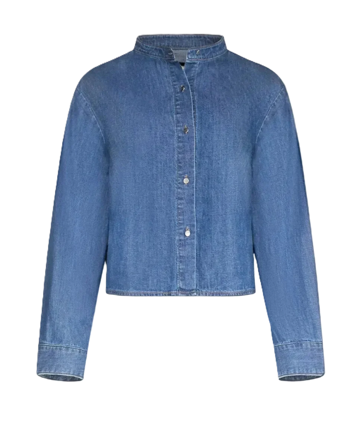 TWP Denim Shirt with Collar
