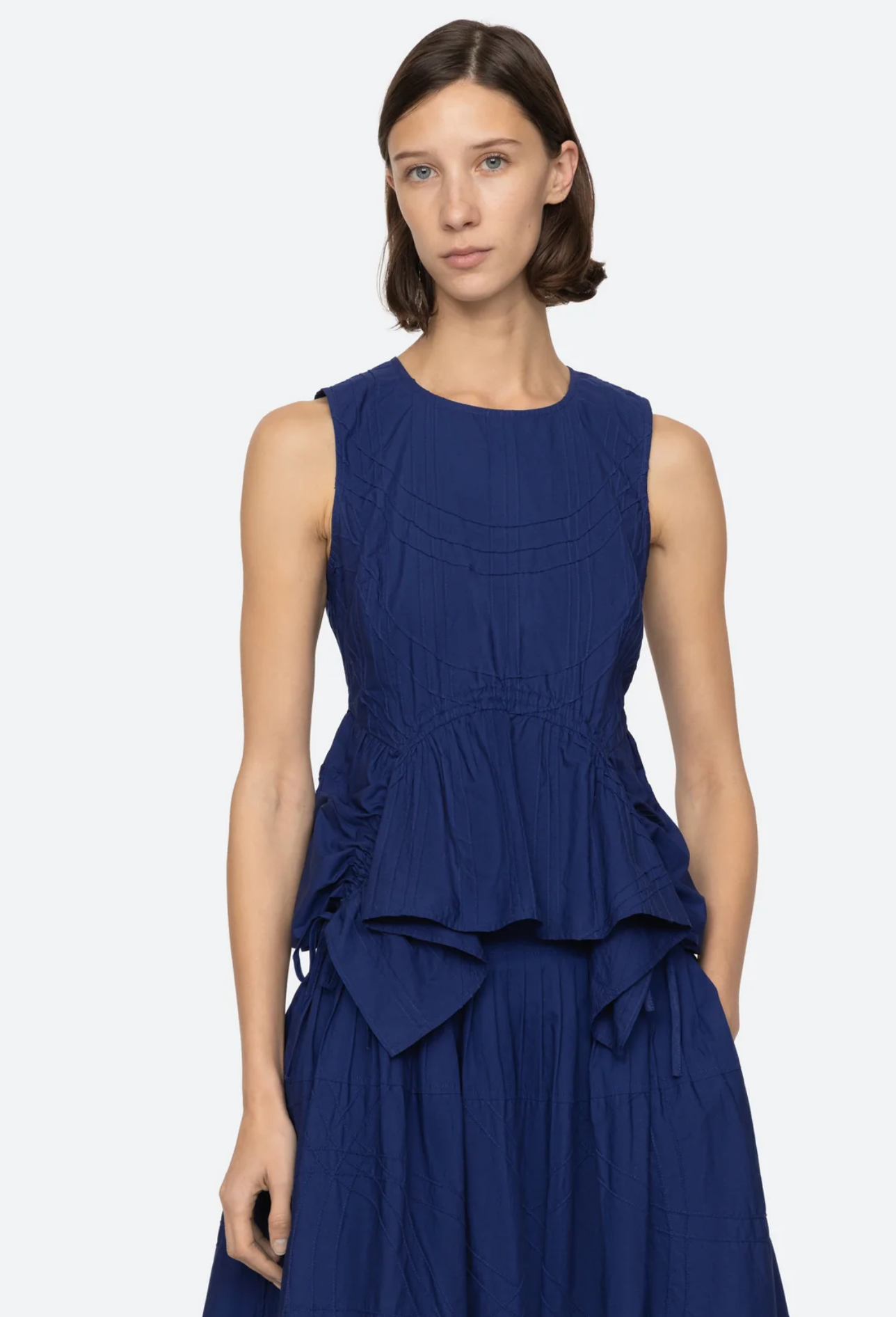 Sea Camden Cotton Poplin Top